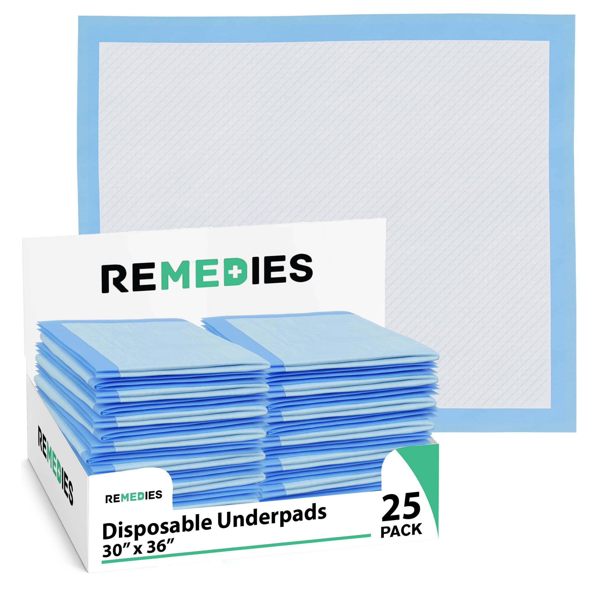 30"x36" Large Disposable pee pads - 25 Count