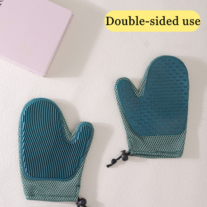Pet Grooming Massage Gloves