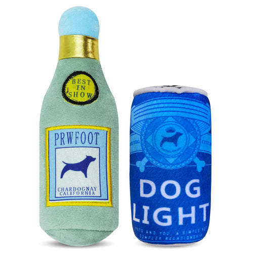 Dog beer toys