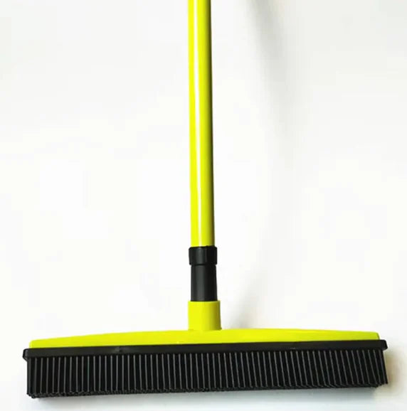MagicPaw Pet Hair Broom — Lifts Embedded Fur Your Vacuum Leaves Behind