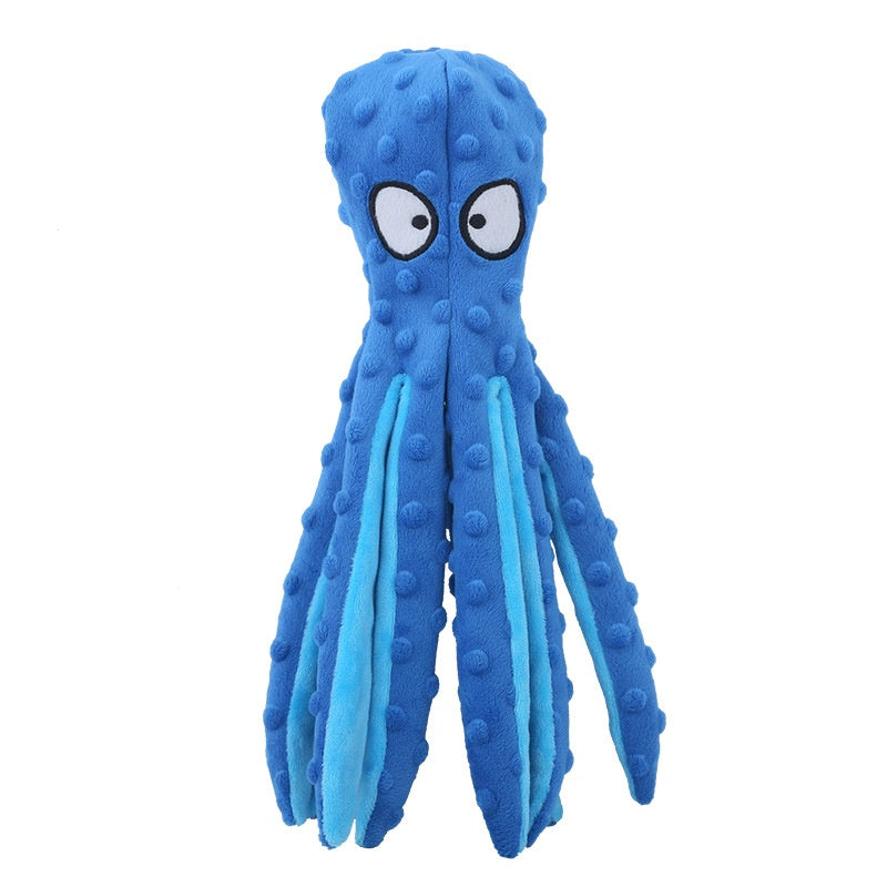 Plush Pet Octopus Chew Tow