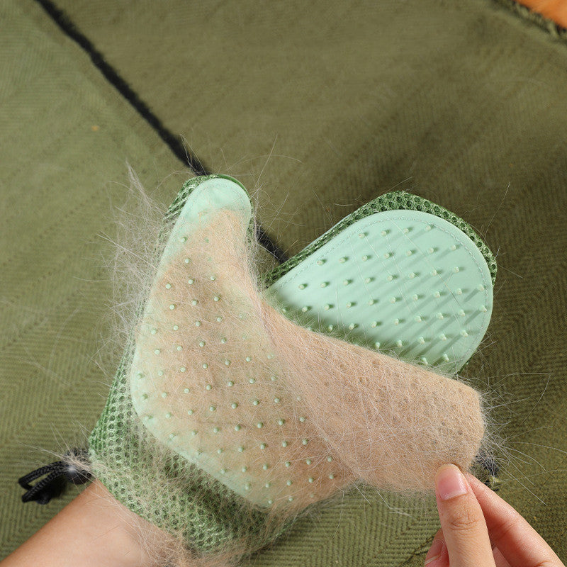 Pet Grooming Massage Gloves